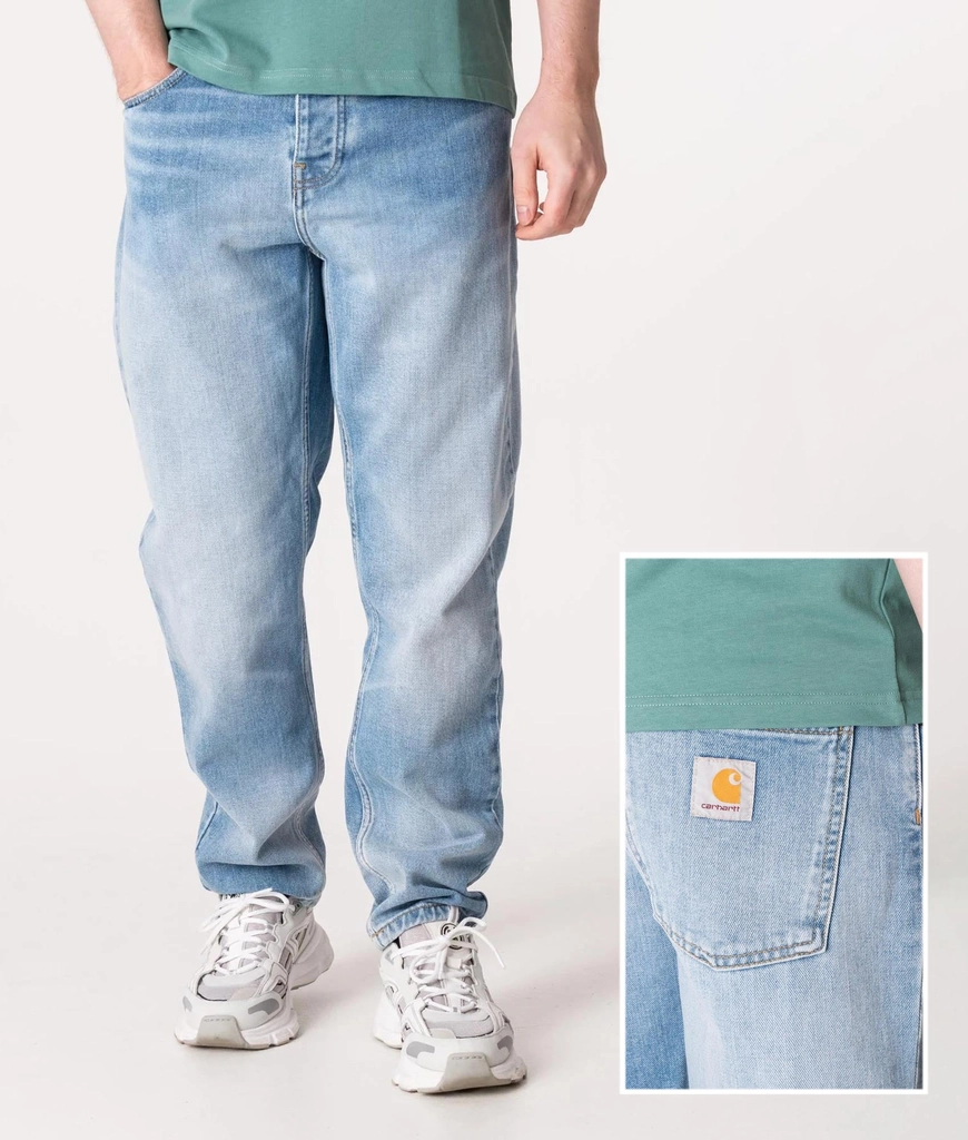 Carhartt WIP Mens Relaxed Fit Newel Jeans